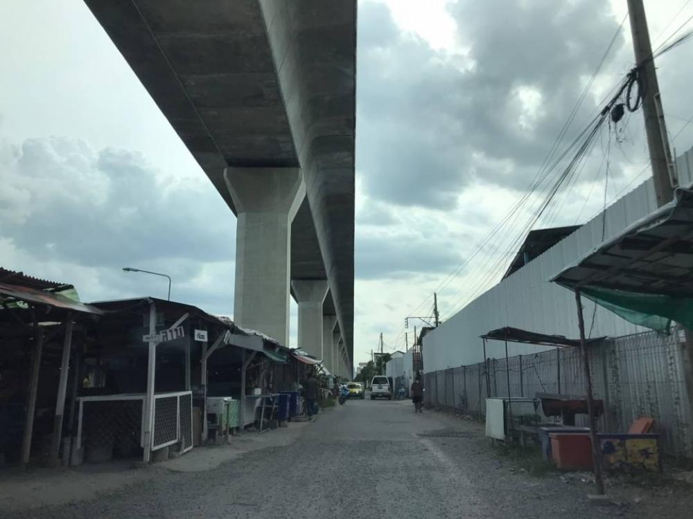 ให้เช่า ที่ดิน 5 ไร่ ติดถนนกำแพงเพชร 7 เขตสวนหลวงใกล้ทางด่วน และ Airport Rail Link รามคำแหง เหมาะทำ Warehouse