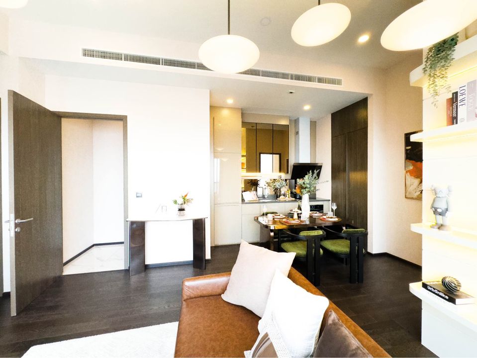 For Sale Park Origin Thonglor, 2bed 2bath, 66sqm., high floor 50+, Furnished, Near BTS ทองหล่อ