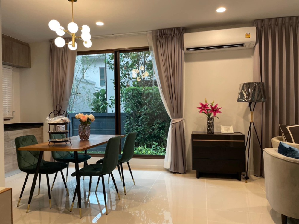 For Rent Burasiri ให้เช่าบ้าน บุราสิริ กรุงเทพกรีฑา, 4bed, 4bath, 196sqm., Near Wellington College, Mandarin (MIS) [BR-62B]