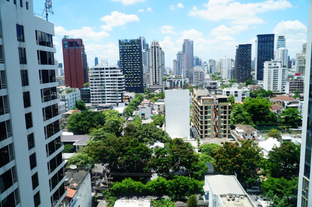 ให้เช่าคอนโดหรูย่านอโศก : Celes Asoke, 1 ห้องนอน 1 ห้องน้ำ ตกแต่งพร้อมอยู่, ถนนสุขุมวิท ใกล้ BTS อโศก, ราคา 50,000 บาท