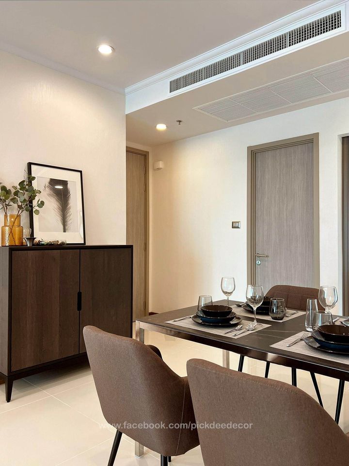 For Rent 2 bedrooms Supalai Oriental Sukhumvit 39 Luxury Condo Near BTS Phrom Phong Fully furnished Ready to move in