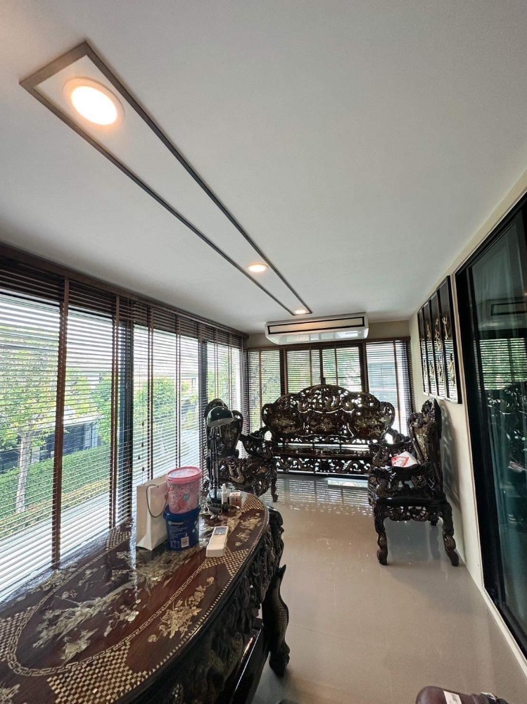 For Sale 4 bed 5 bath Baan Lumpini Suanluang Rama 9 Luxury Detached House Pet friendly Near Suan Luang Rama 9 Fully furnished Ready to move in