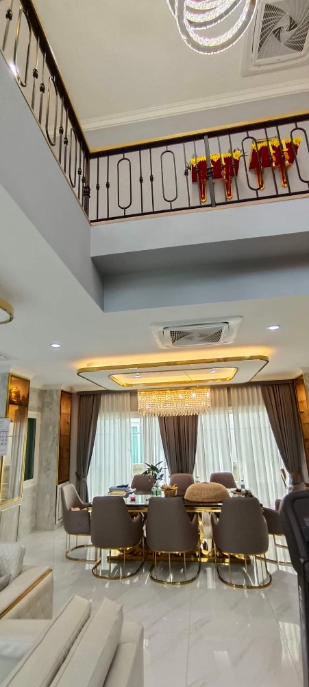 For Rent 5 bedrooms Grandio 2 Vibhavadi-Rangsit Luxury Detached House Near Future Park Rangsit Fully furnished Ready to move in