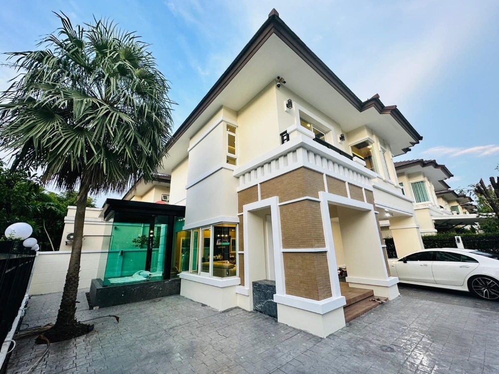 For Sale 3 bedrooms The City Rama 5-Ratchapruek Luxury Detached House Pet friendly Near Central Pinklao Fully furnished Ready to move in