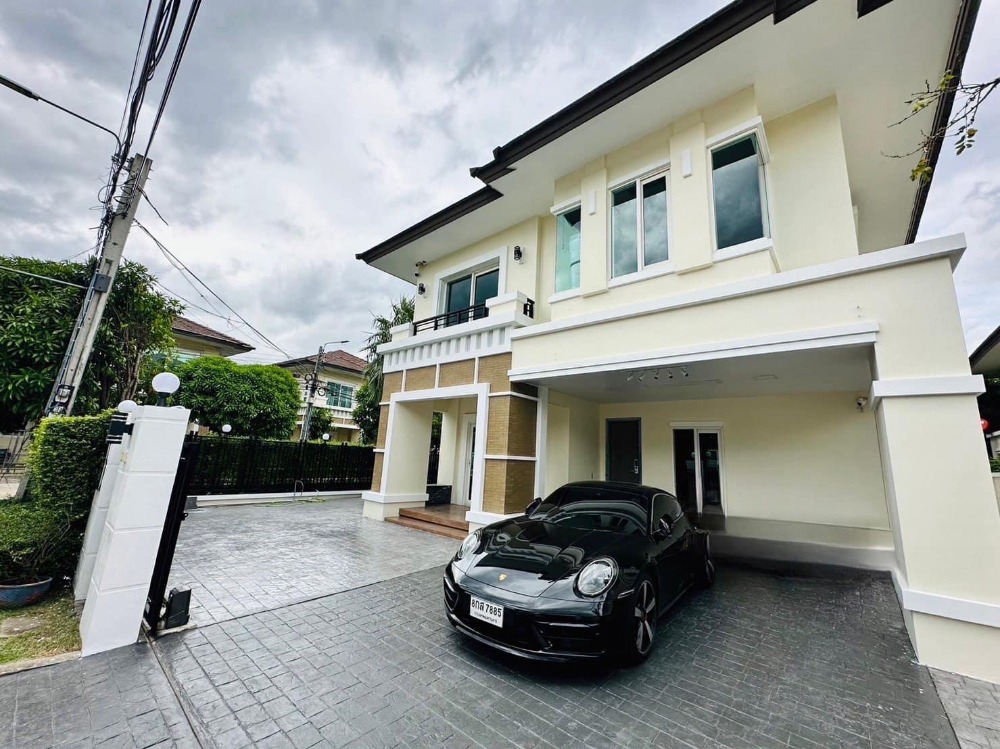 For Sale 3 bedrooms The City Rama 5-Ratchapruek Luxury Detached House Pet friendly Near Central Pinklao Fully furnished Ready to move in