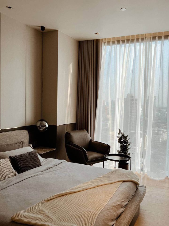 For Rent 1 bedroom Beatniq Sukhumvit 32 Luxury Condo High floor Near BTS Thonglor Fully furnished Ready to move in