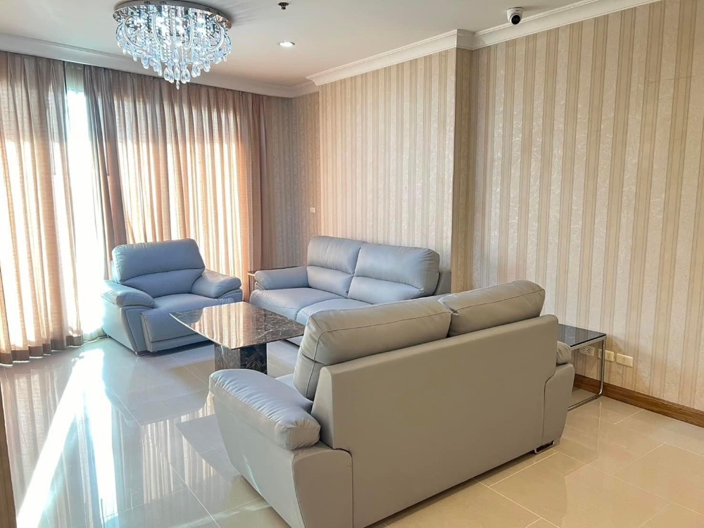 For Rent 3 bedrooms Supalai Casa Riva Condo Fully furnished Ready to move in Rental 49,999 THB./Month