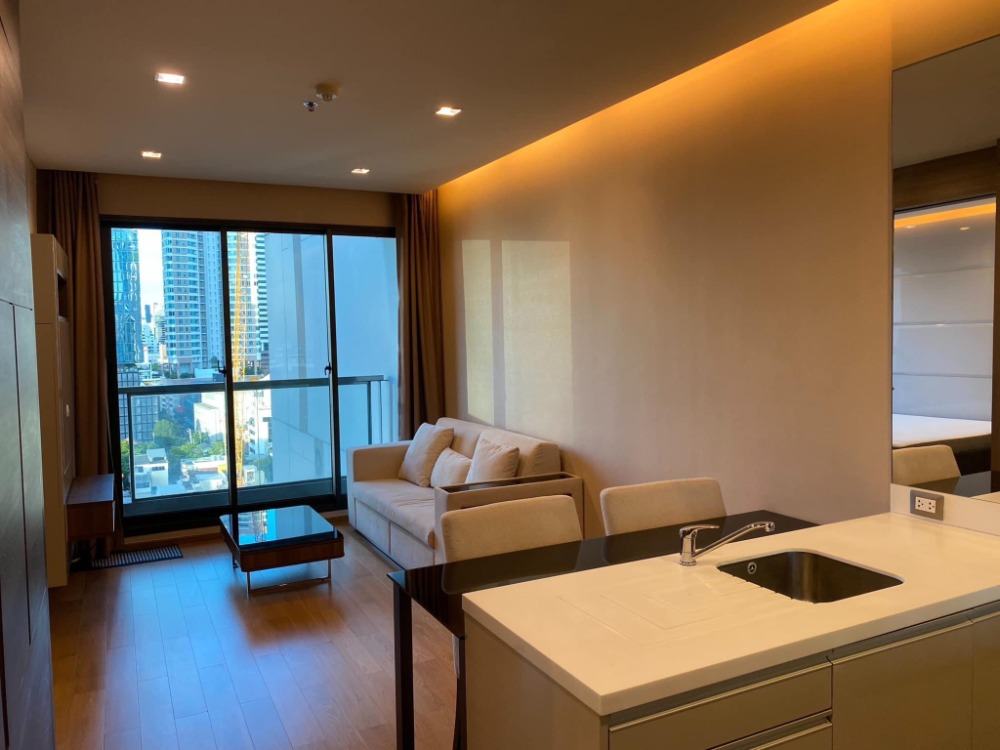 For Rent 1 bedroom The Address Sathorn Luxury Condo High floor Near BTS Saint Louis Fully furnished Ready to move in