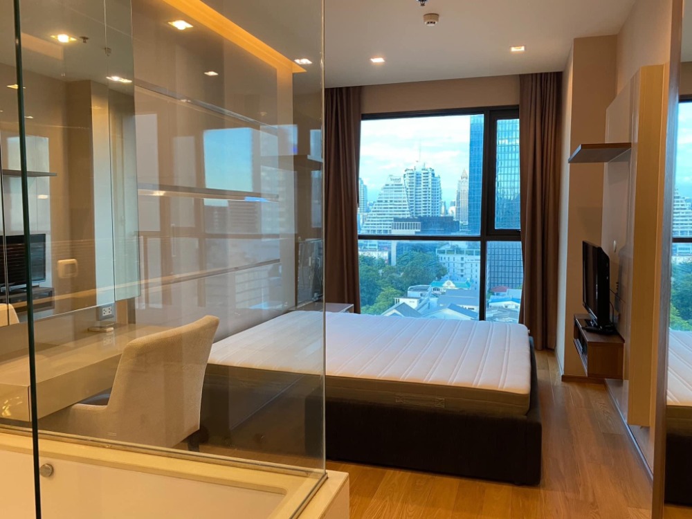 For Rent 1 bedroom The Address Sathorn Luxury Condo High floor Near BTS Saint Louis Fully furnished Ready to move in