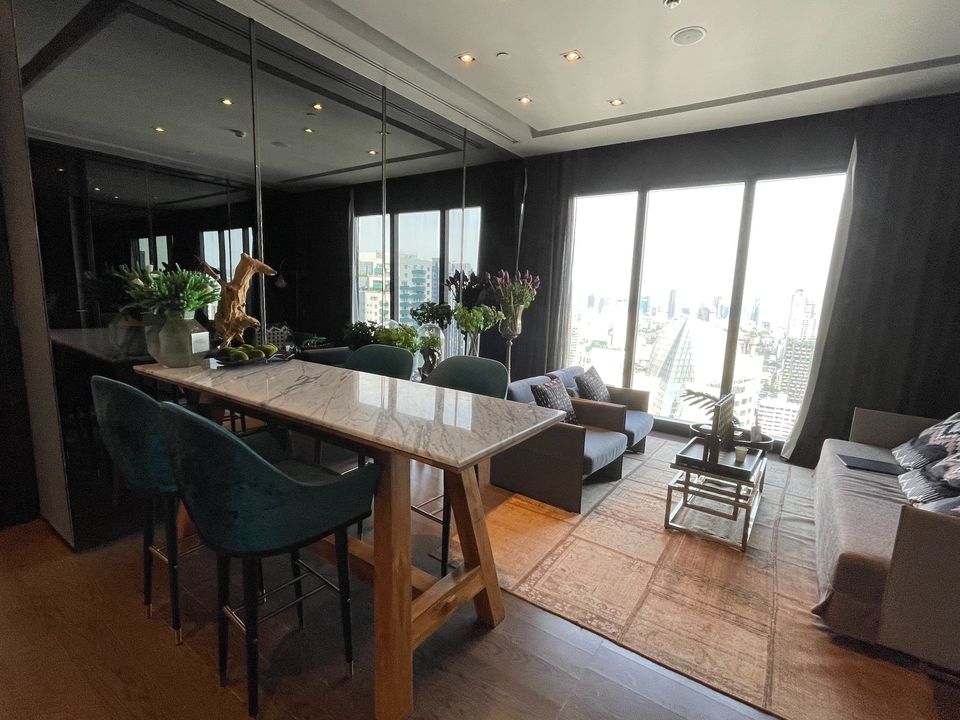 For Rent condo 1 bedroom at Ashton Asoke High floor near BTS Asoke Fully furnished Ready to move in Rental 30,000 THB.