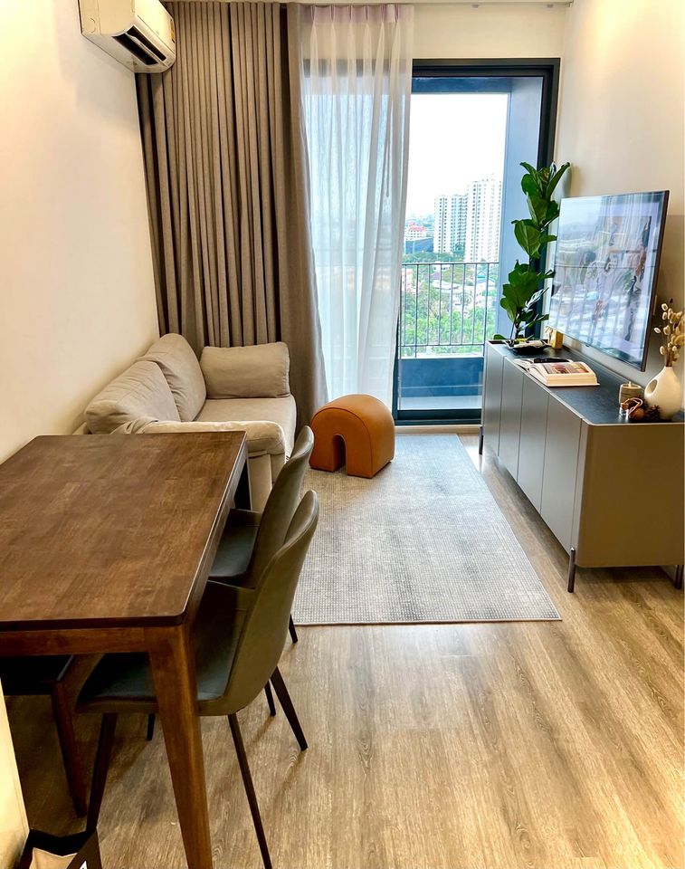 For Rent 2 bedrooms IDEO Mobi Sukhumvit 66 Condo Near BTS Punnawithi Fully furnished Ready to move in