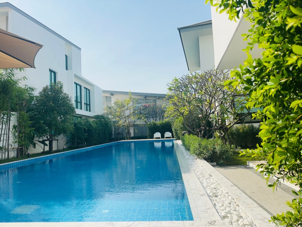 For Rent 4 bedrooms Pridi Villa Luxury Detached House with pool villa Near BTS Phra Khanong Ready to move in