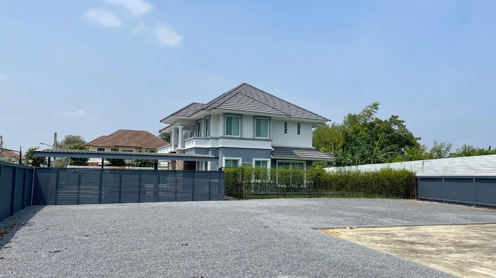 For Sale 4 bedrooms Baan Suan Neramit Watcharaphon-Phermsin Luxury Detached House Pool villa Pet friendly 🐶🐱 Near Saimai Avenue Fully furnished Ready to move in