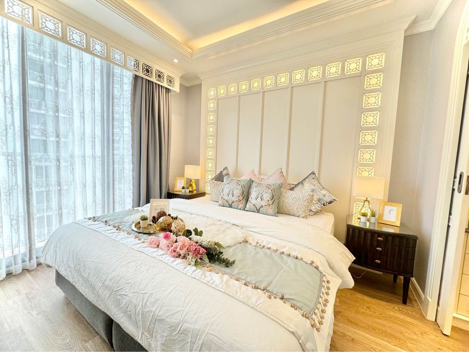 For Rent 2 bedrooms Park Origin Phromphong Luxury Condo Corner room Near BTS Phrom Phong Fully furnished Ready to move in