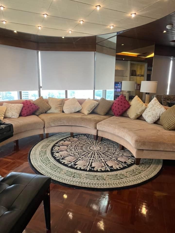 For Rent 2 bedrooms Lebua at State Tower Luxury Hotel High floor Near BTS Saphan Taksin Fully furnished Ready to move in