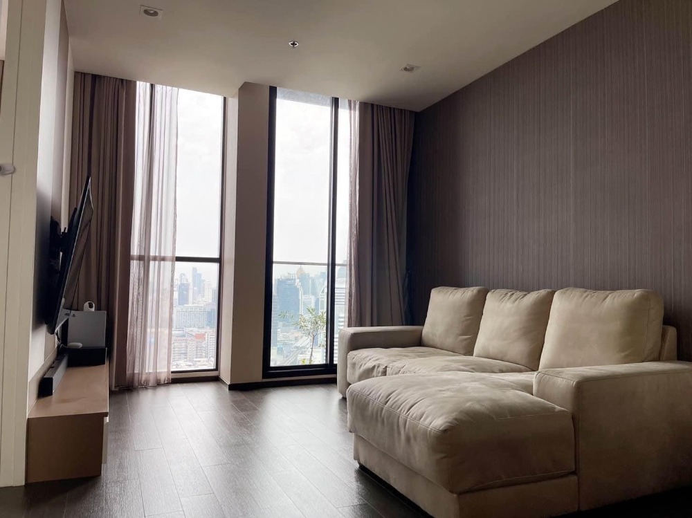 For Rent 2 bedrooms Noble Ploenchit Condo High floor with Elevator private Near BTS Ploenchit Fully furnished Ready to move in