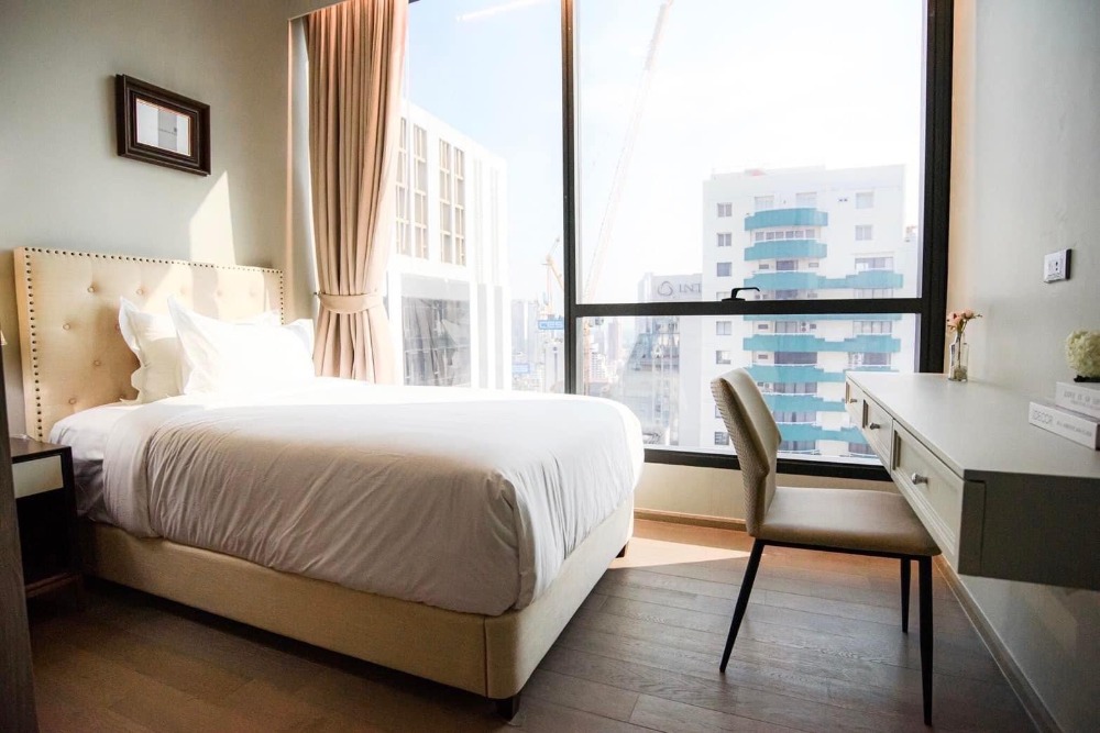 For Rent Penthouse 1 Beds 2 Baths Celes Asoke Luxury Condo High floor Near BTS Asoke Fully furnished Ready to move in