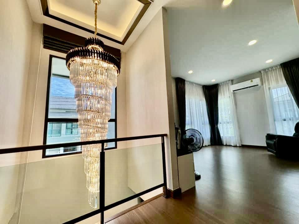 For sale detached house 4 bedrooms at The city bangna Luxury House Corner unit near Mega Bangna Fully furnished Ready to move in Sale 29,000,000 THB